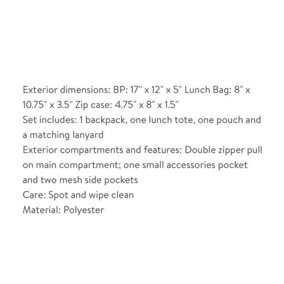 Disney Frozen Elsa And Anna Backpack, Lunch Tote , ID Lanyard and Storage Pouch - Picture 4 of 8